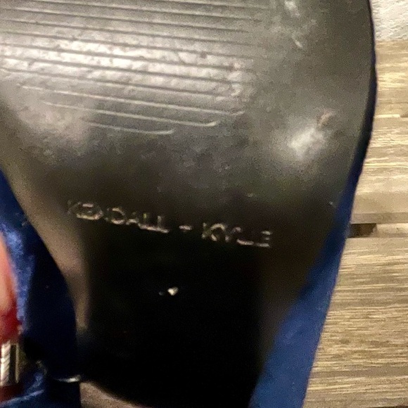 Kendall and Kylie Navy boots sz 6.5 - Picture 4 of 10